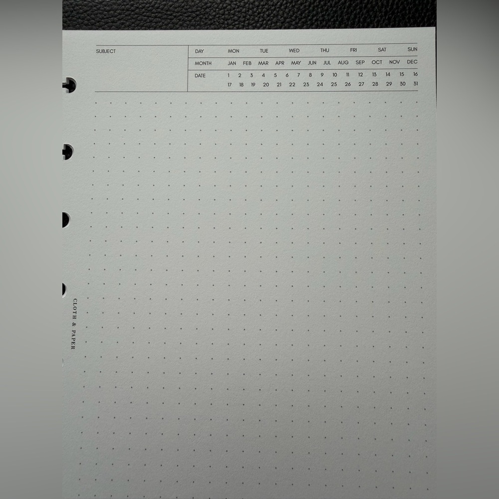 Cloth & Paper Executive Notes Grid - Picture 5 of 5